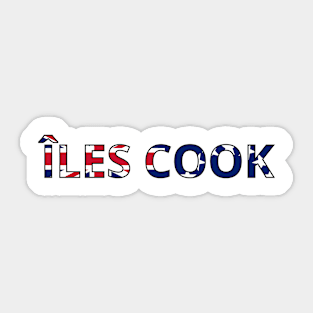 Drapeau Îles Cook Sticker